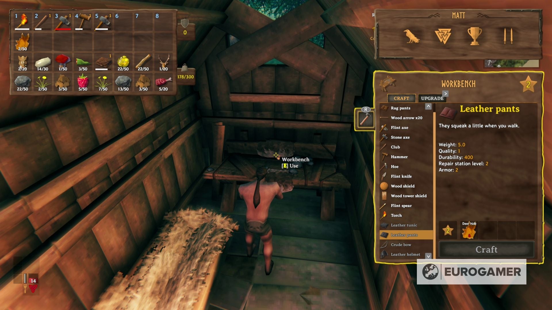 Valheim workbench How to make and upgrade workbenches to higher levels